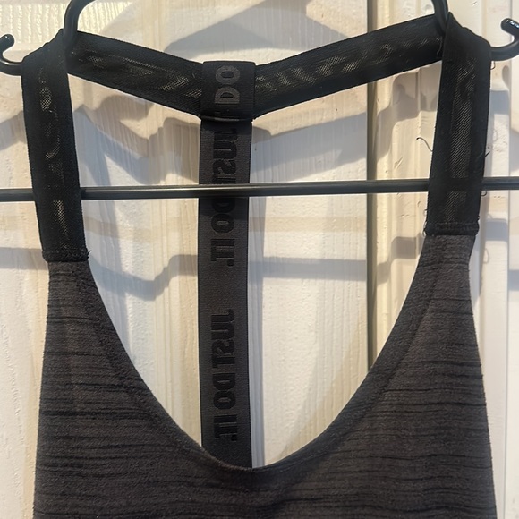 Nike Black/Grey Workout Tank - Picture 2 of 5